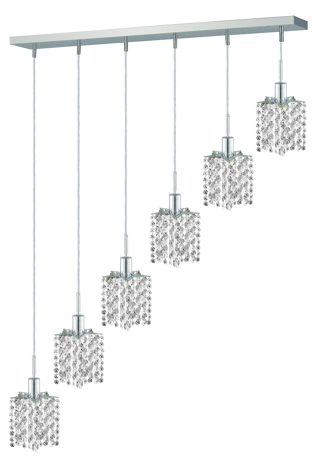 Royal Cut Clear Crystal Mini 6-Light Crystal Pendant – Style: 7357946 XI56305814460